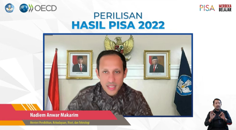 PERILISAN HASIL PISA 2022: PERINGKAT INDONESIA NAIK 5-6 POSISI